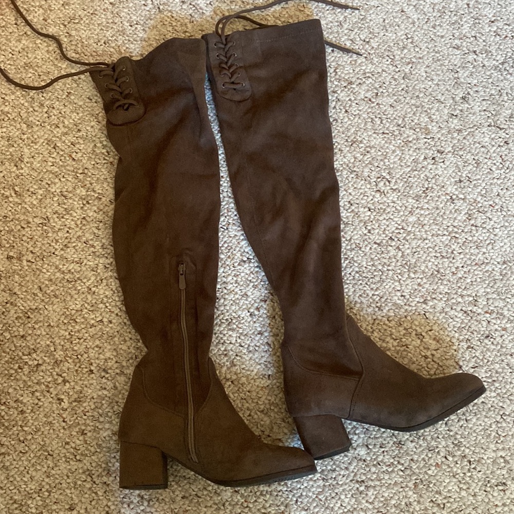 Dream Paris knee thigh boots
